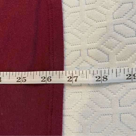 Rue 21 Maroon Cutout Back Top Small - Picture 8 of 8